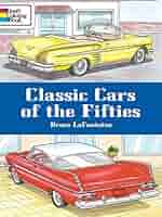 Classic Cars of the Fifties Coloring Book (Dover Planes